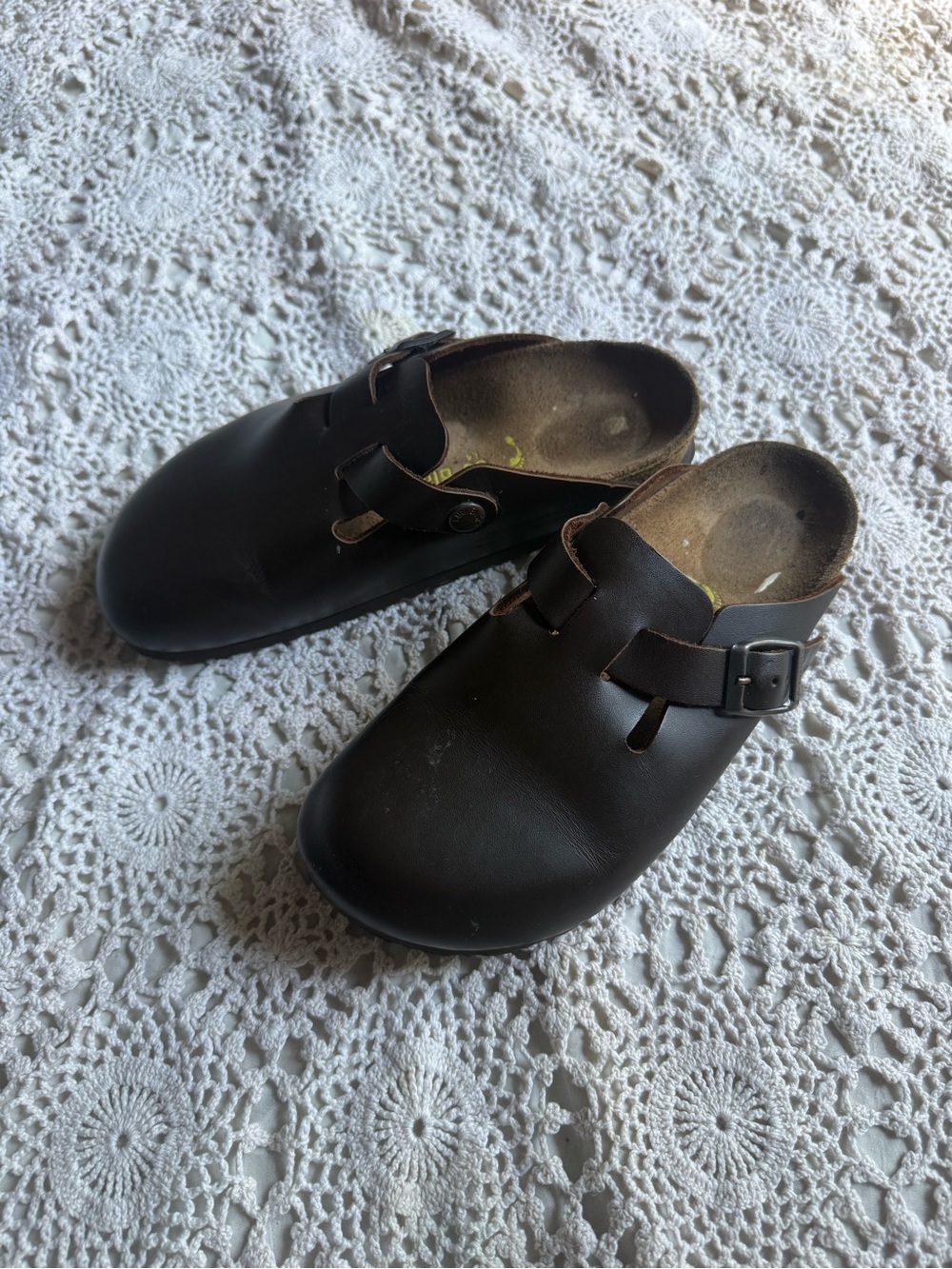 Birkenstock Boston Leather Clogs